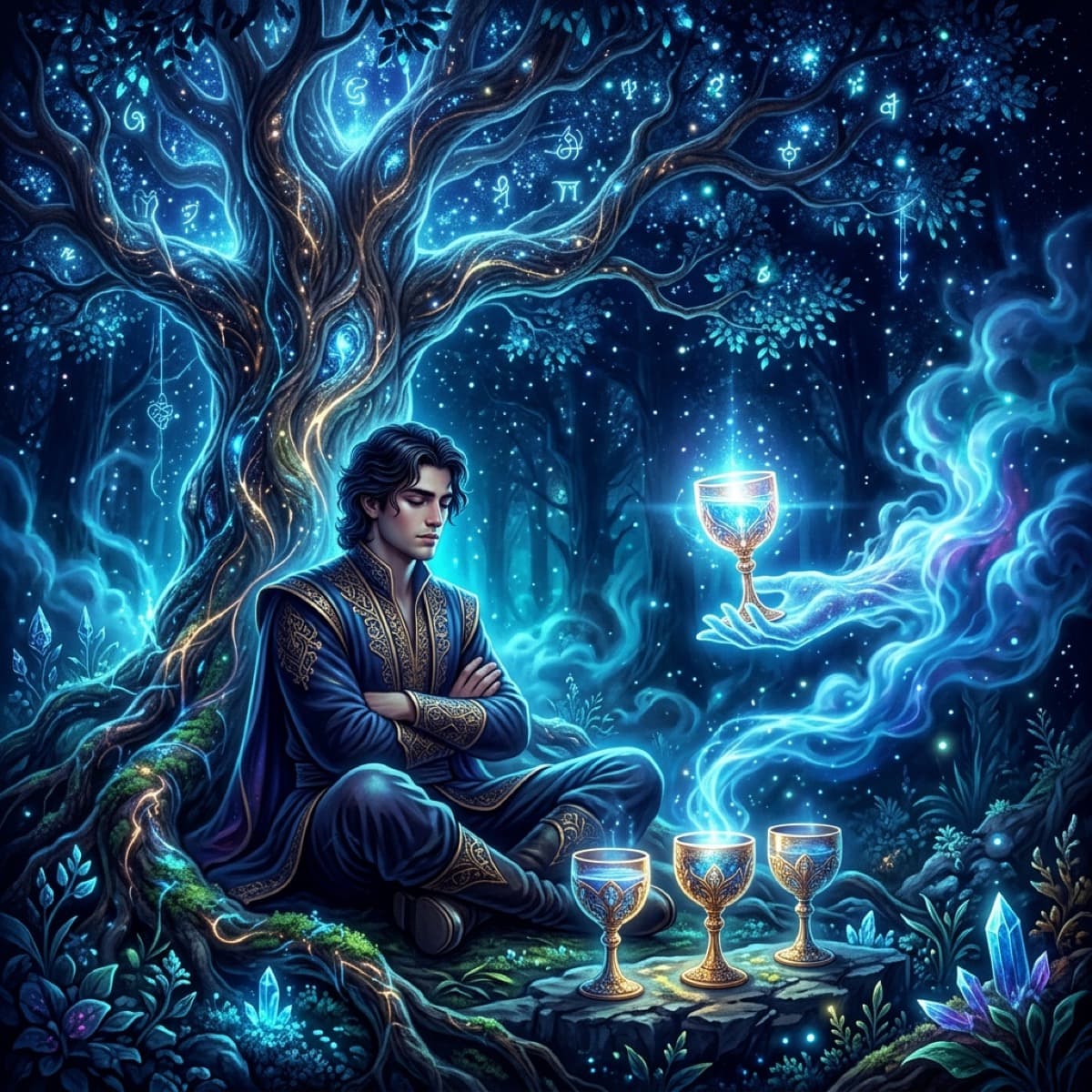 Four of Cups