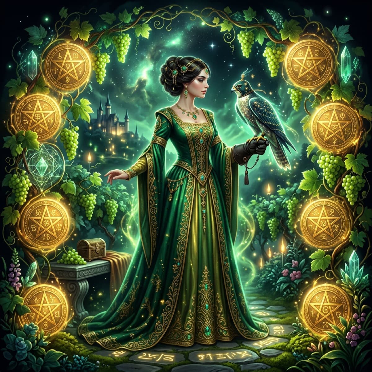 Nine of Pentacles