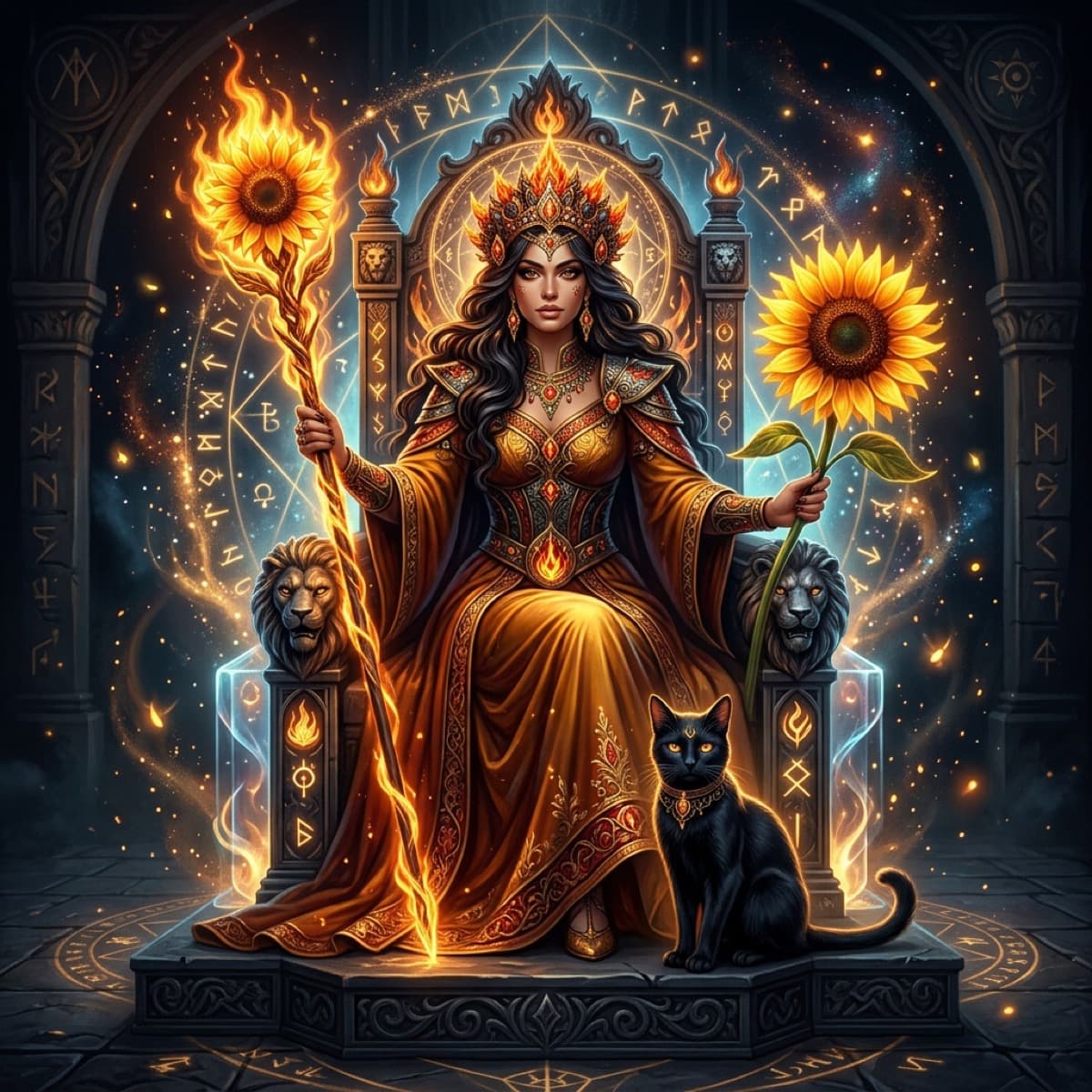 Queen of Wands