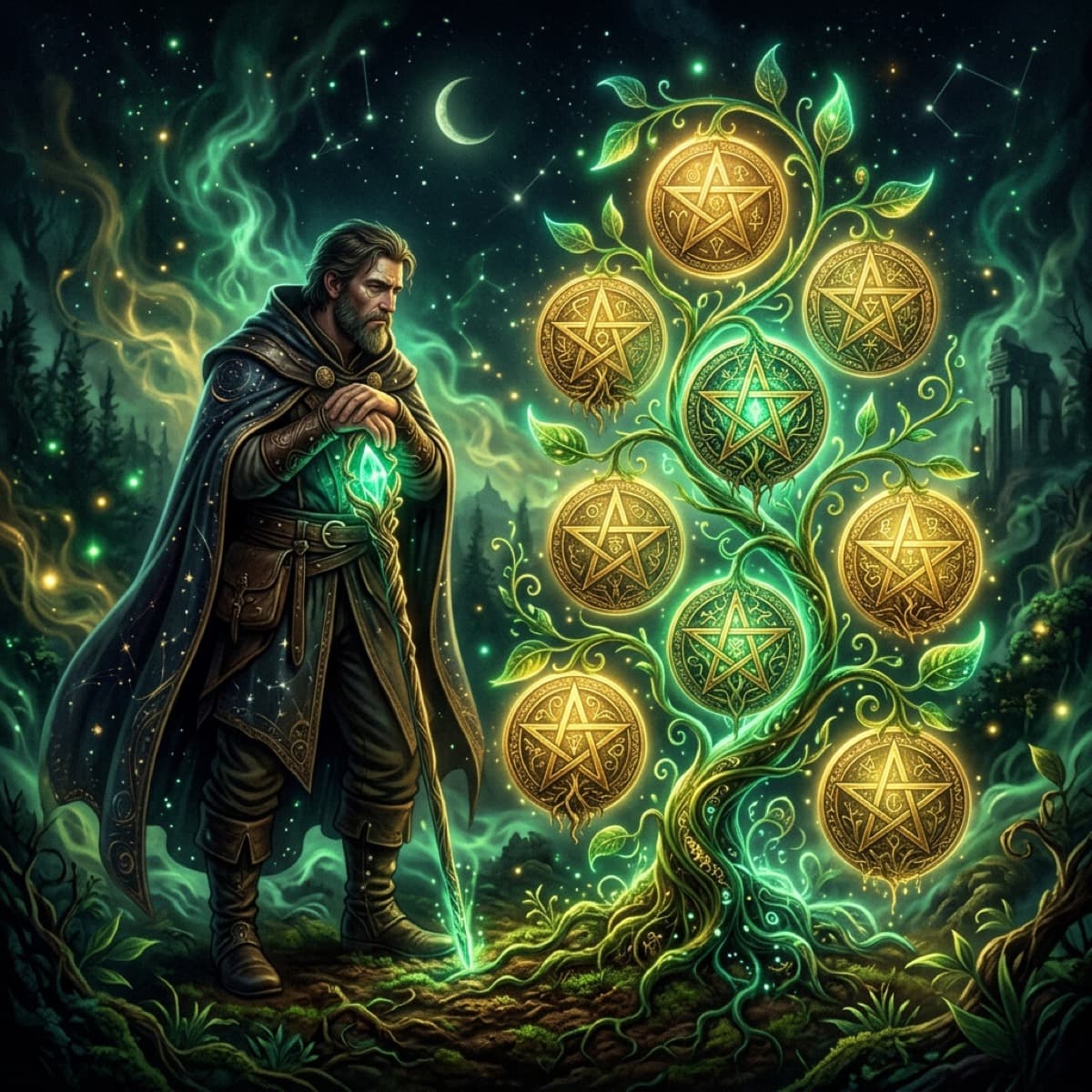 Seven of Pentacles