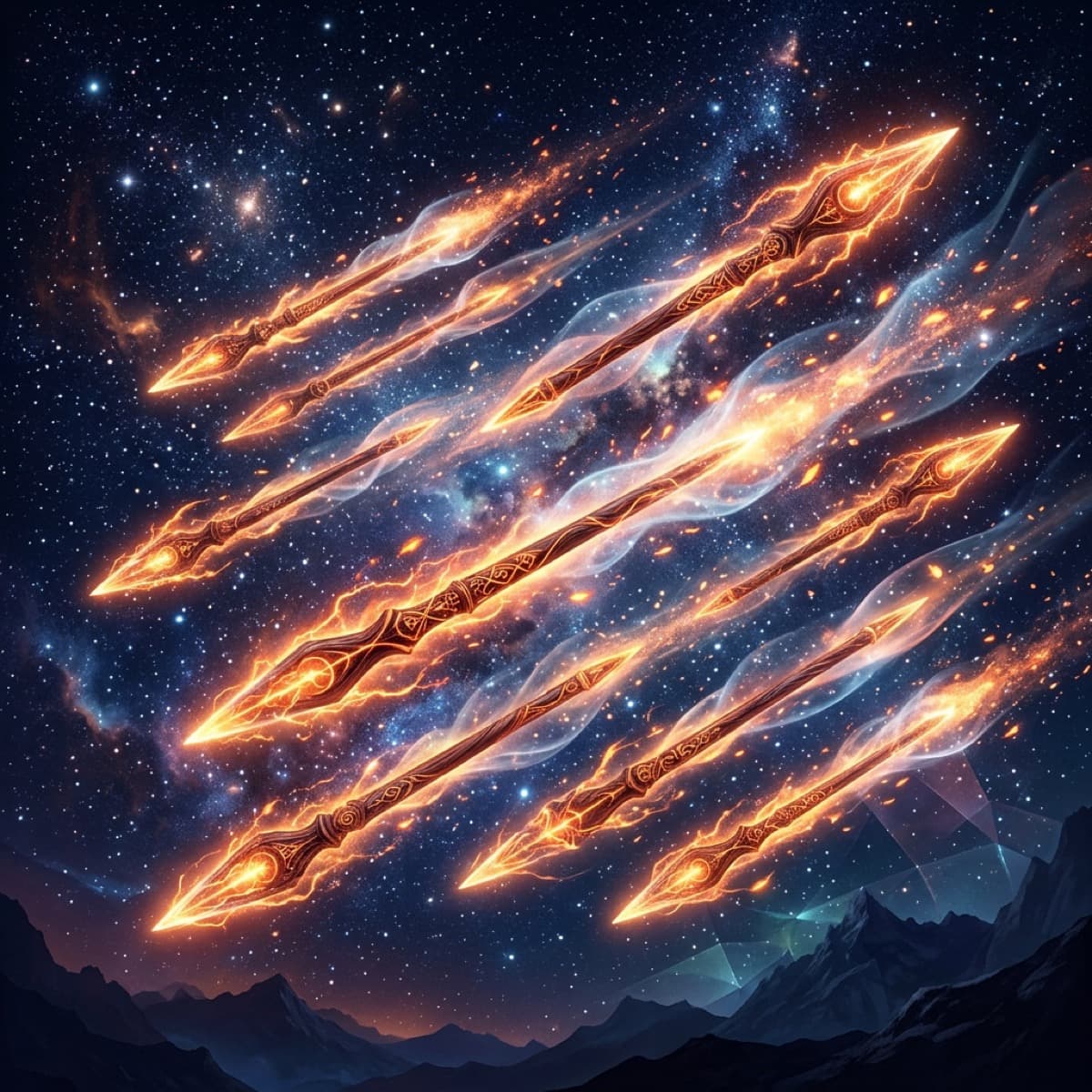 Eight of Wands