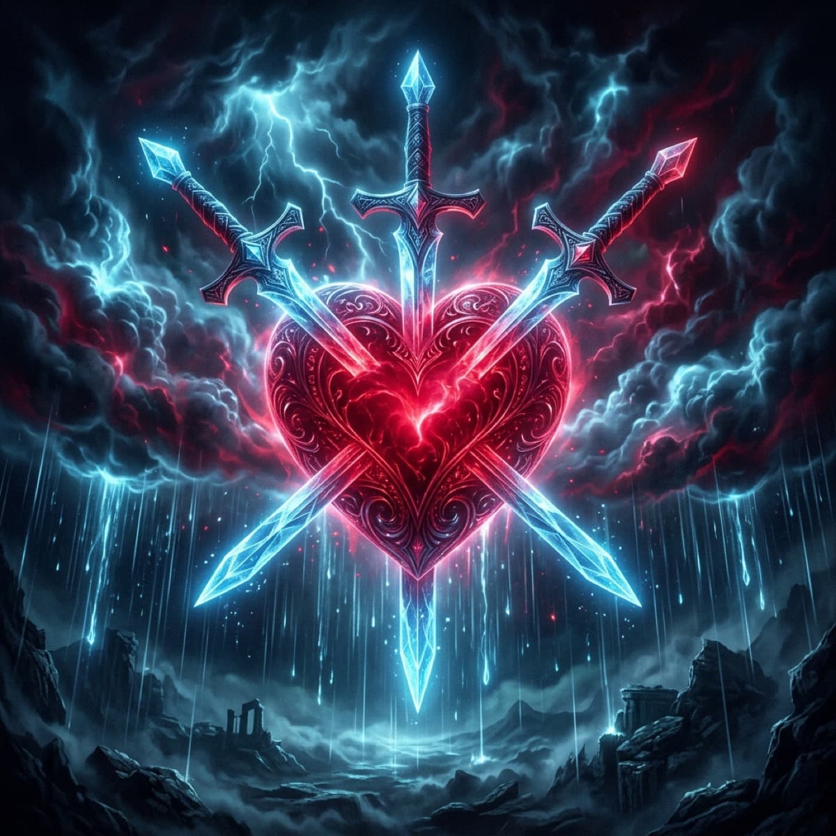 Three of Swords